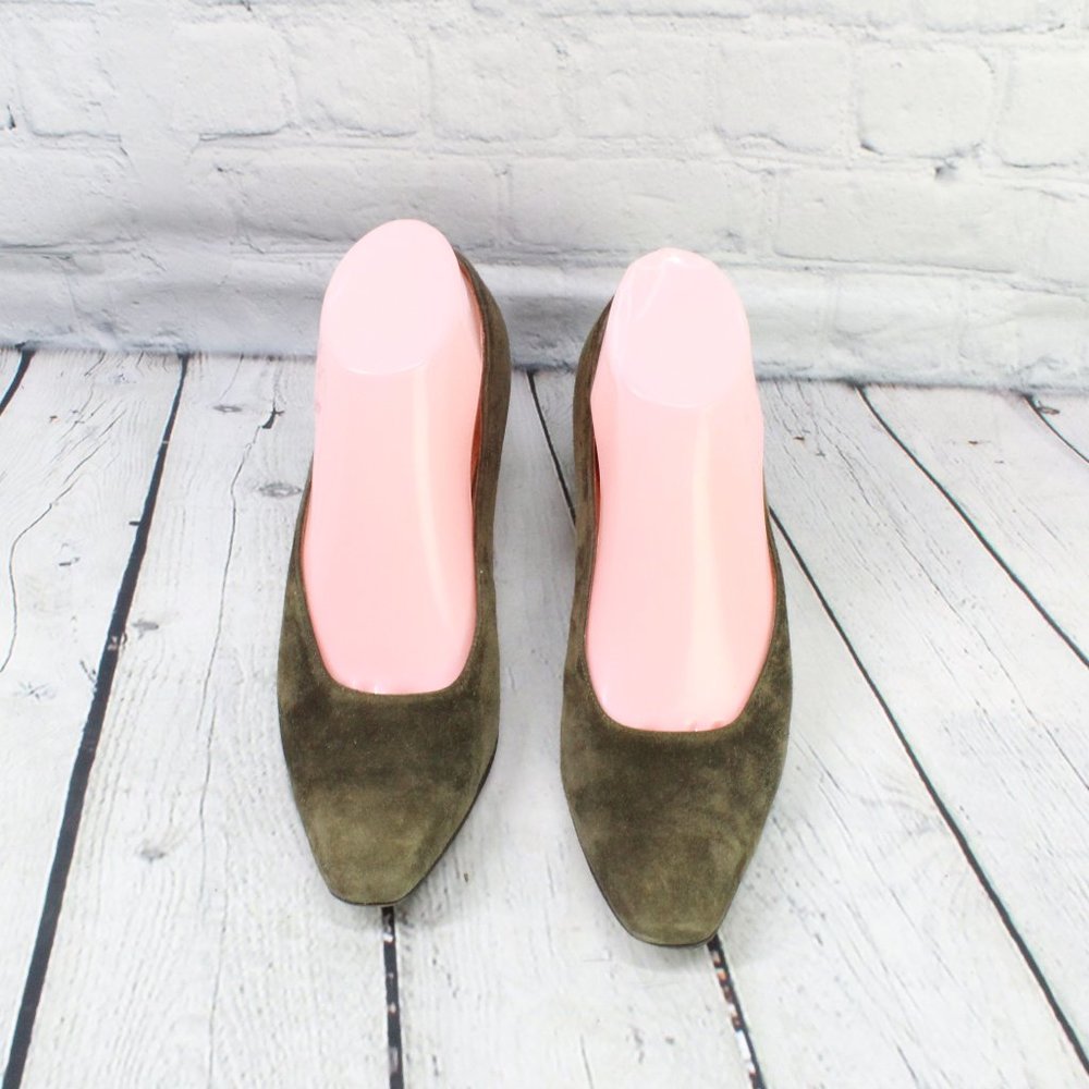 Salvatore Ferragamo Low Heel Pumps Shoes Sz 7.5 B - Picture 5 of 9